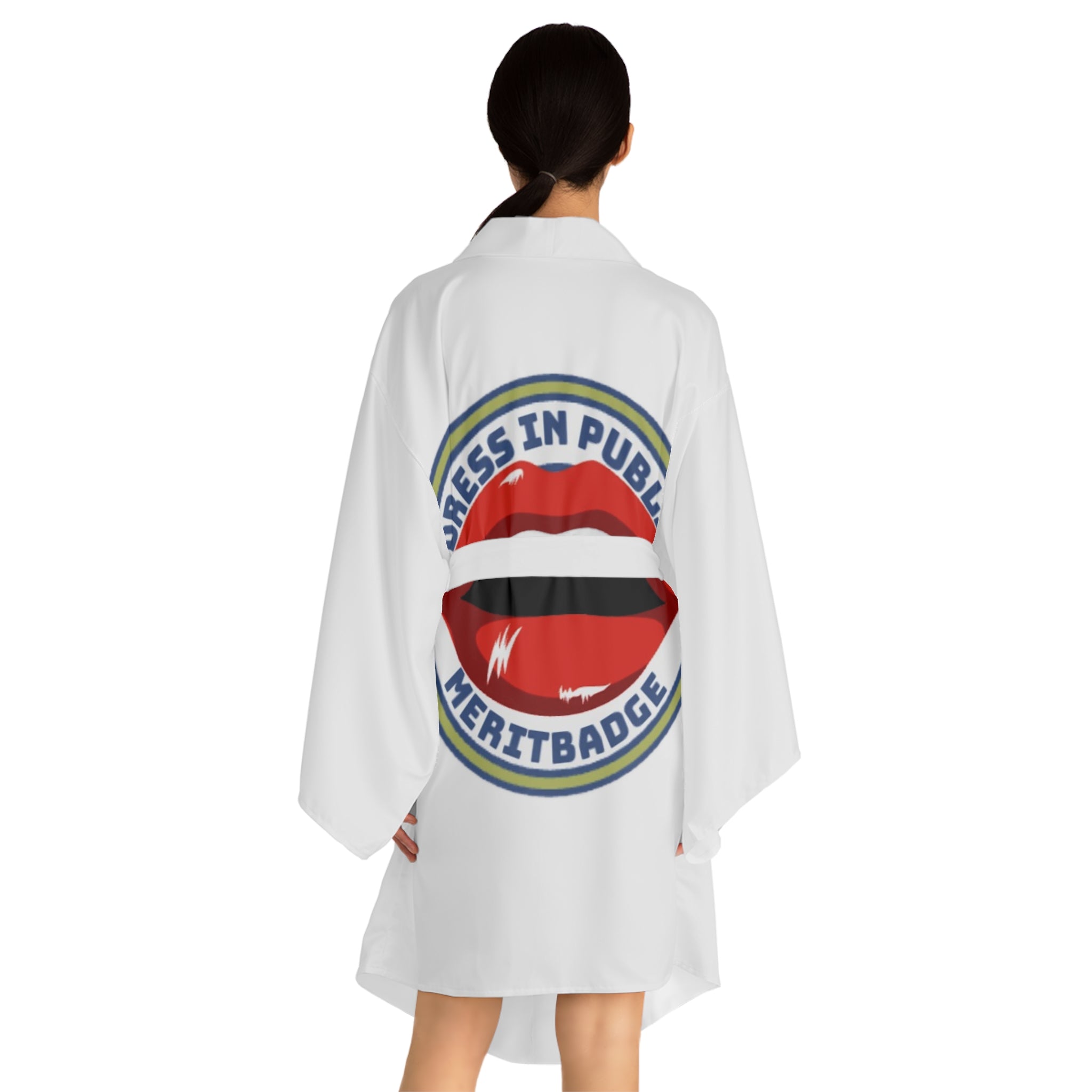 Long Sleeve Kimono Robe (AOP)